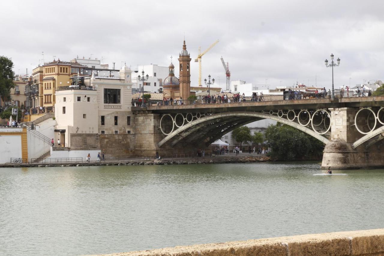 Sunterrace Loft-Triana'S Star, 10' From City Center! Sevilla Exteriér fotografie